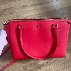 Tory Burch Emerson Tote Red
